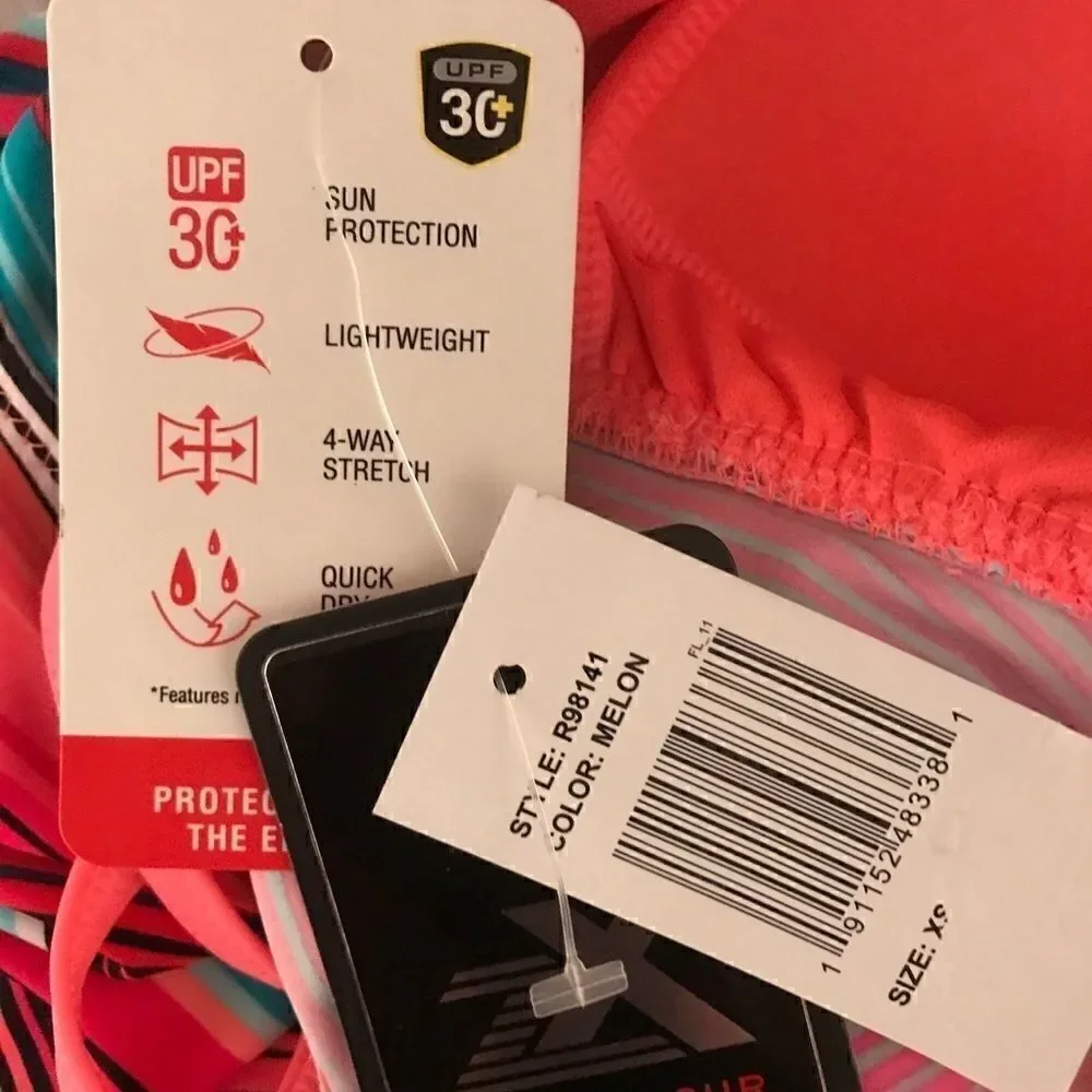 NWT XS ZeroXposur Wonderful Swim Top!!